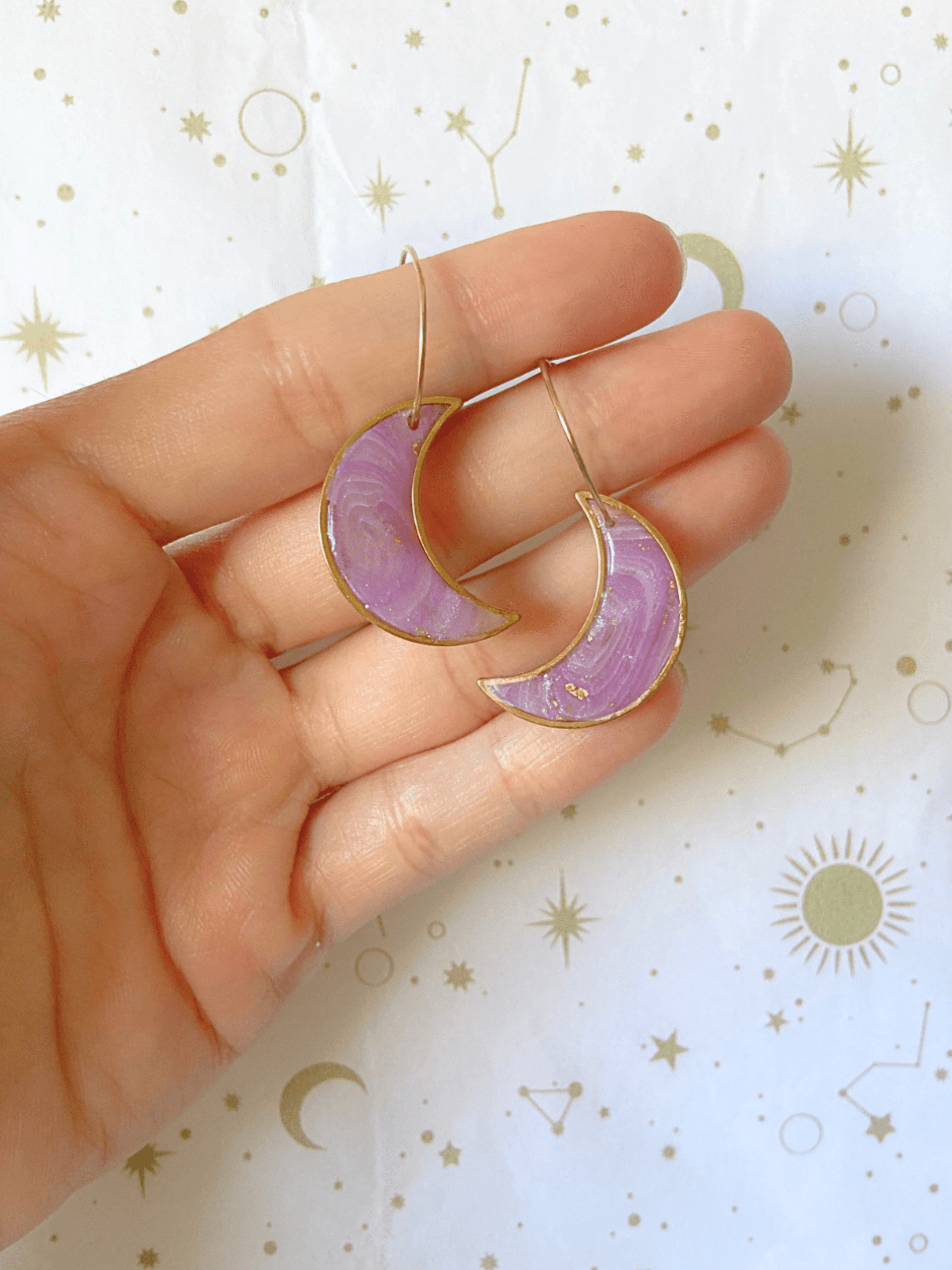 Amhetyst Selene Hoop - 2