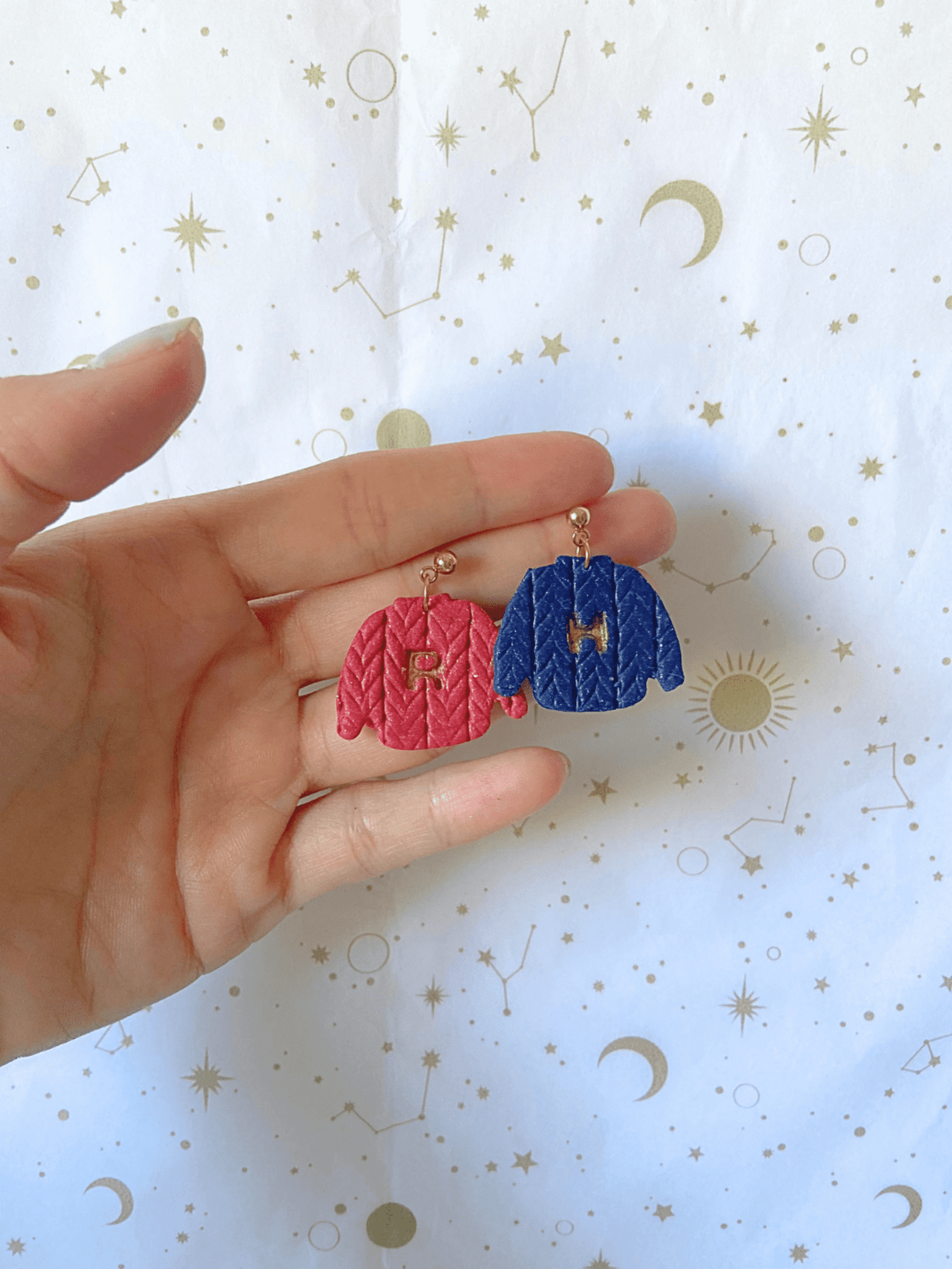 Pendientes Jersey Mágico Personalizados - 2