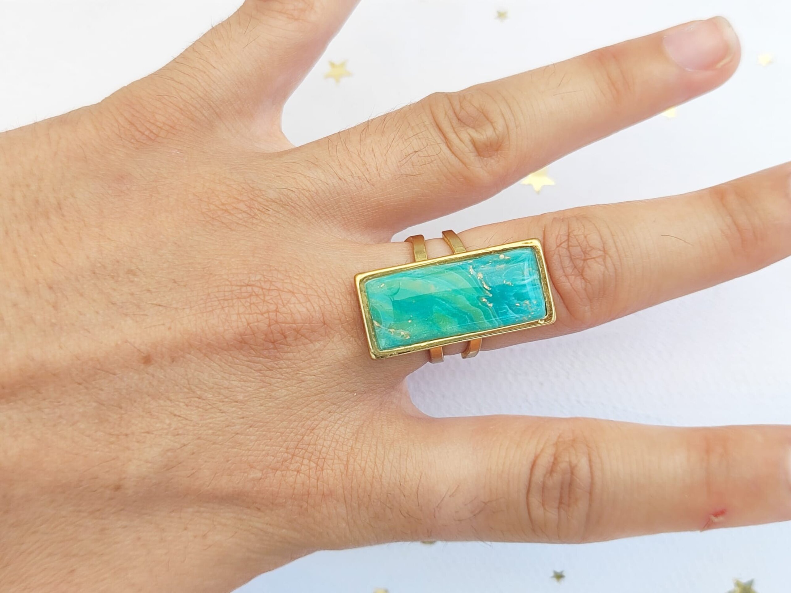 Anillo rectángulo - 2