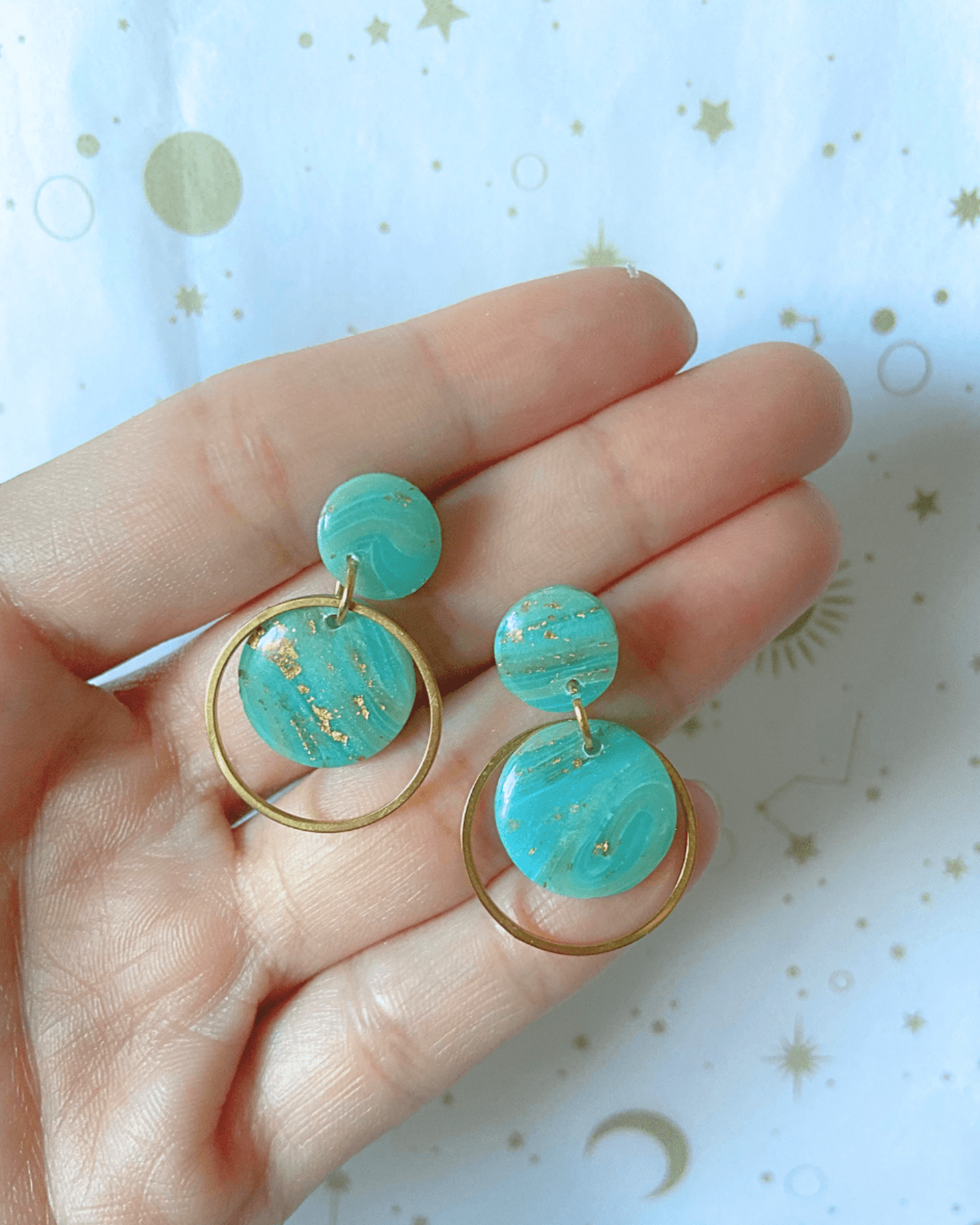 Aquamarina double rounded (mini) - 2