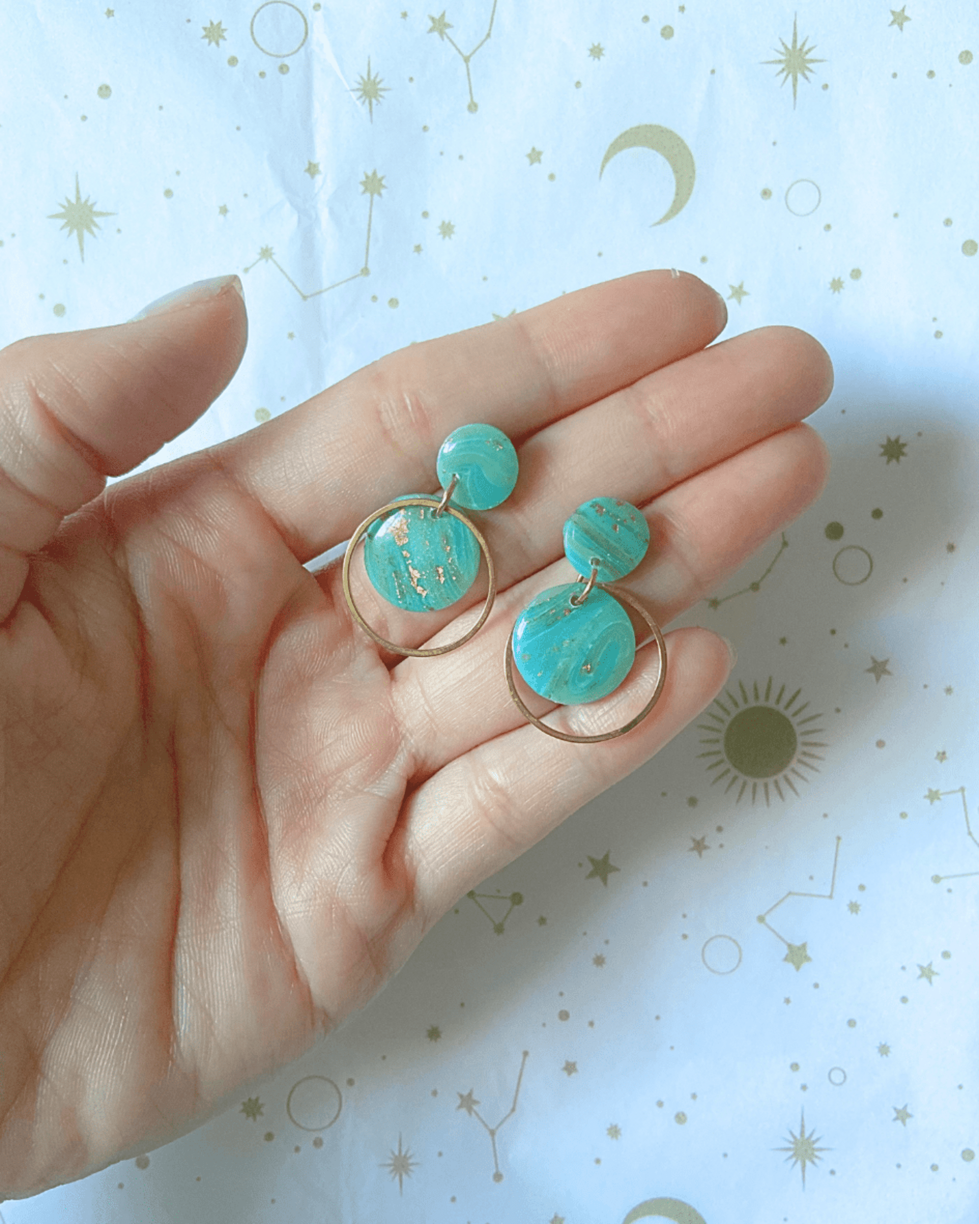 Aquamarina double rounded (mini) - 1